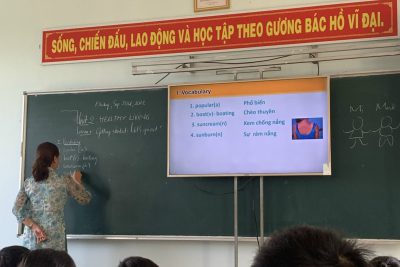 Tổ Ngoại Ngữ  thực hiện tiết dạy theo hướng nghiên cứu bài học năm học 2022-2023